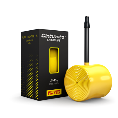 Pirelli SmarTube Cinturato Presta 60mm 650x40-45c yellow Produktbild 2
