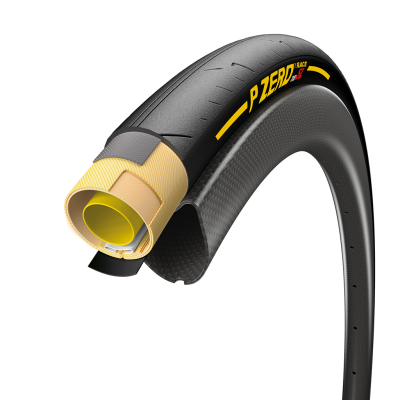 Pirelli P Zero Velo Race SL Tubular Coll&eacute; 700x26c black/yellow Produktbild 1