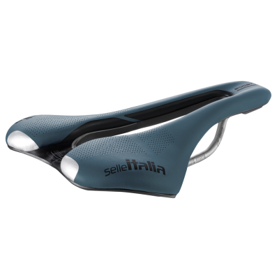 Selle Italia SLR Boost Gravel TI 316 Superflow S3 blue Unisex Produktbild 2