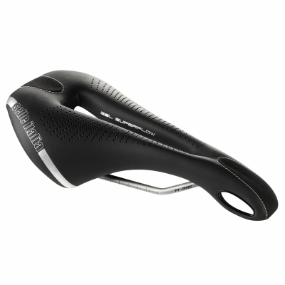 Selle Italia Max Flite Gel TI 316 Superflow L3 black Unisex Produktbild 2