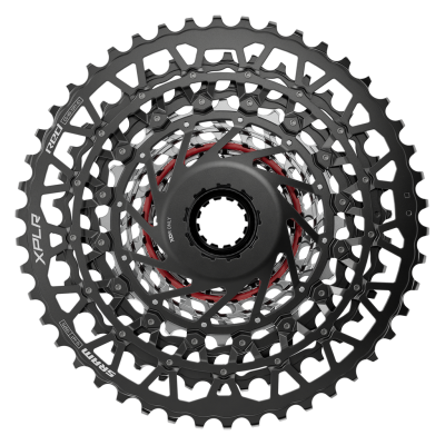 Sram MY24 Cassette XG-1391 Red XPLR AXS 13SP 10-46t black/silver Produktbild 2