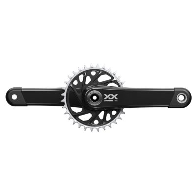 SRAM Crankset XX Eagle AXS Transmission Q174 MTB Wide DUB 165mm/32t black Produktbild 1