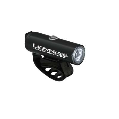 Lezyne Classic Drive 500+ Front one size satin black Produktbild 1