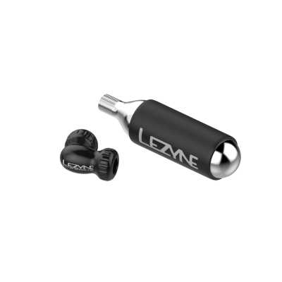 Lezyne Twin Speed Drive CO2 With 16G Cartridge one size black gloss Produktbild 2