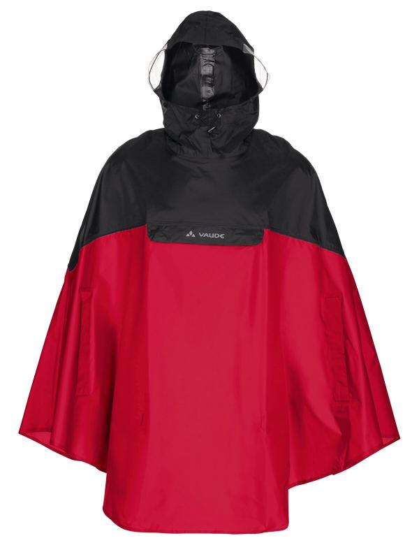VAUDE Covero Poncho II indian red Gr&ouml;&szlig; XL