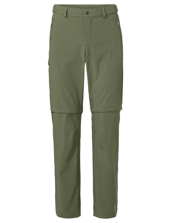 VAUDE Men's Farley Stretch T-Zip Pants III cedar wood Gr&ouml;&szlig; 48-Short