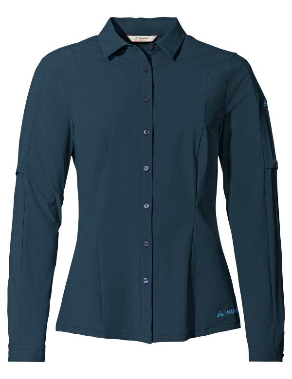 VAUDE Women's Farley Stretch Shirt dark sea Gr&ouml;&szlig; 40