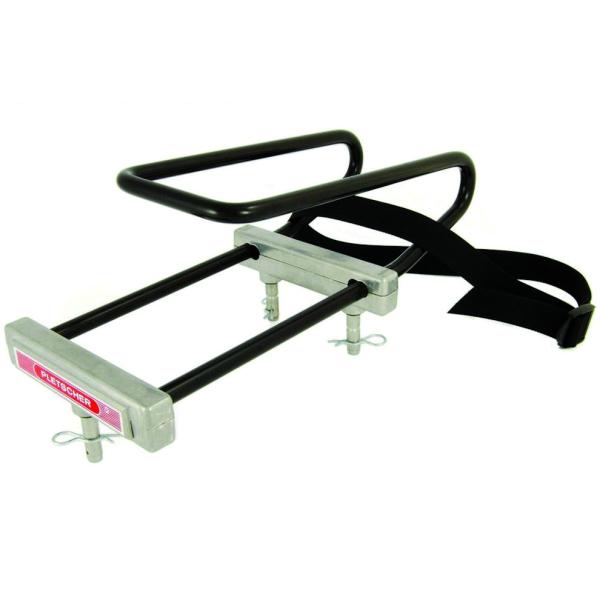 Pletscher 3-Punkt-Adapter zu R&ouml;mer Kindersitz silber 