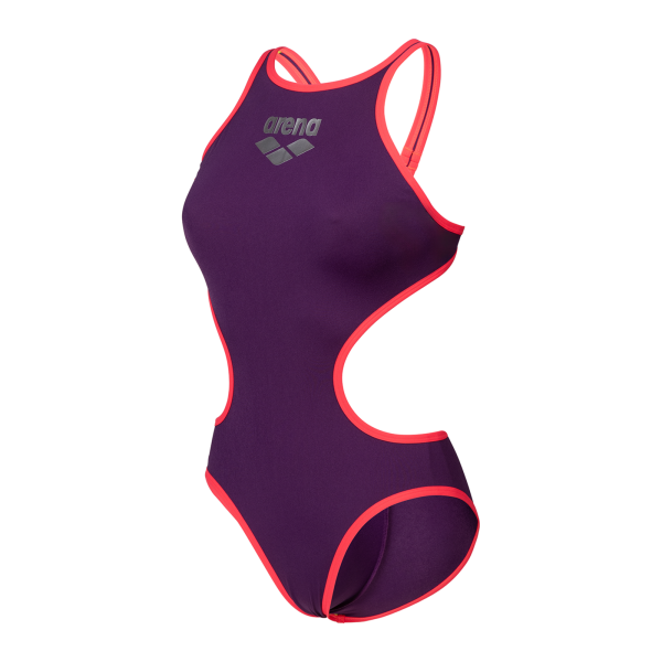 Arena W Arena One Biglogo One Piece D 40 plum/bright coral Damen