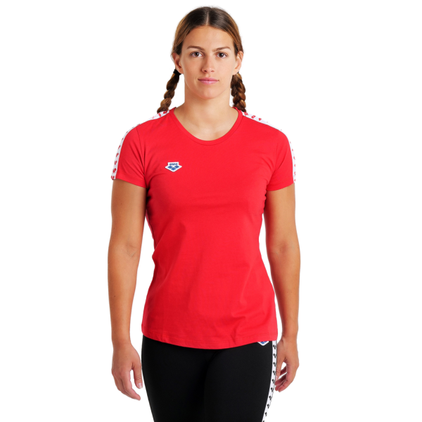 Arena W T-Shirt Team XL red/white/red Damen