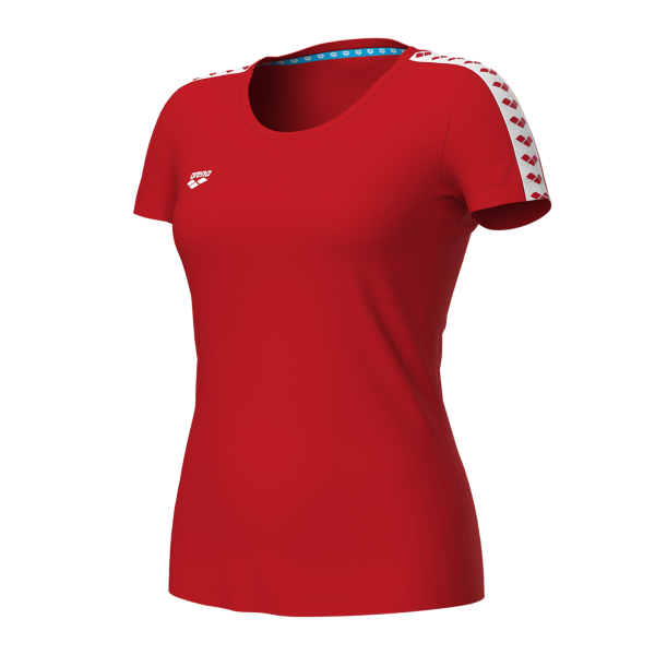 Arena W T-Shirt Team M red/white/red Damen