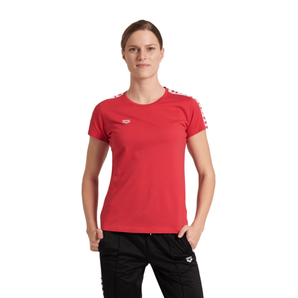 Arena W T-Shirt Team L red/white/red Damen