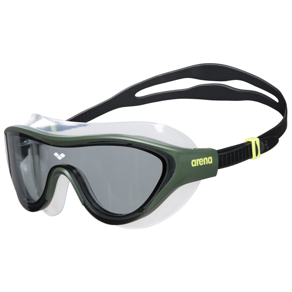 Arena The One Mask one size smoke/deep green/black Unisex