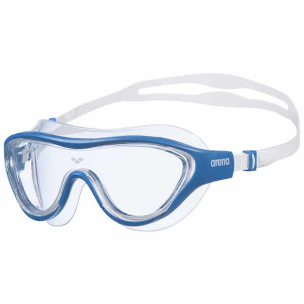 Arena The One Mask one size clear/blue/white Unisex
