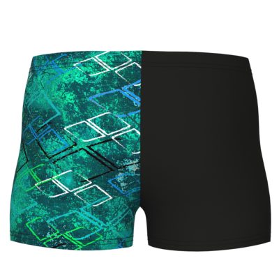 Arena B Arena Daly Swim Short 116 black/water multi Jungen Produktbild 2