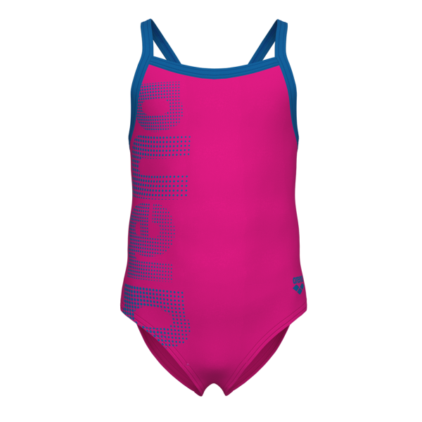 Arena Kids G Arena Logo One Piece 116 freak rose/blue china M&auml;dchen