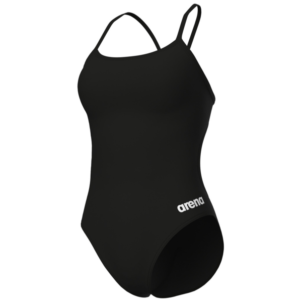 Arena W Swimsuit Lace Back Solid D 36 black/white Damen