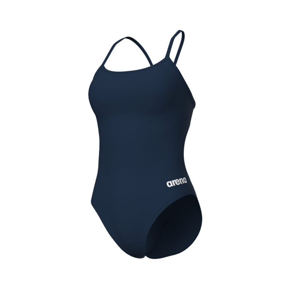 Arena W Swimsuit Lace Back Solid D 34 navy/white Damen