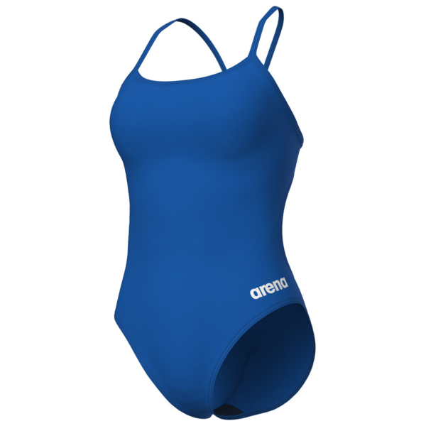 Arena W Swimsuit Lace Back Solid D 36 royal/white Damen