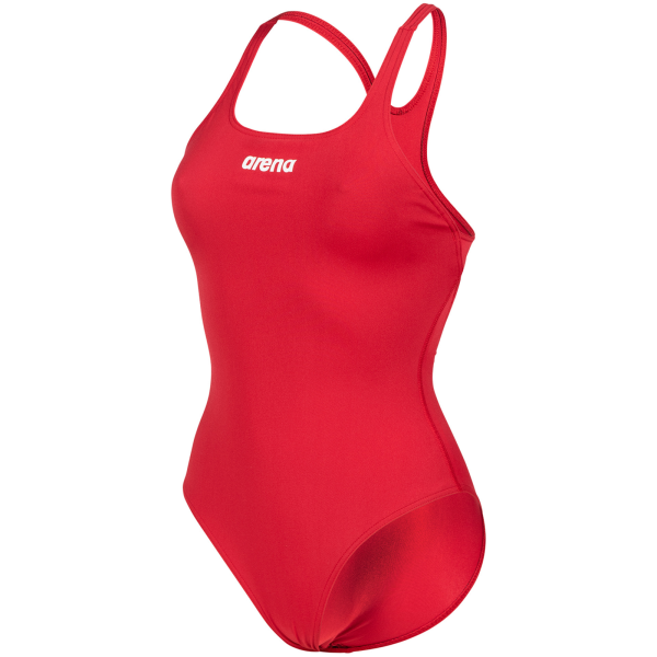Arena W Team Swimsuit Swim Pro Solid D 36 red/white Damen