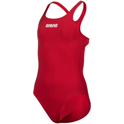 Arena G Team Swimsuit Swim Pro Solid 140 red/white M&auml;dchen Produktbild 1