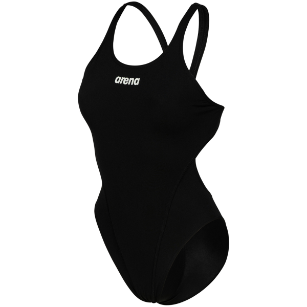 Arena W Team Swimsuit Swim Tech Solid D 40 black/white Damen