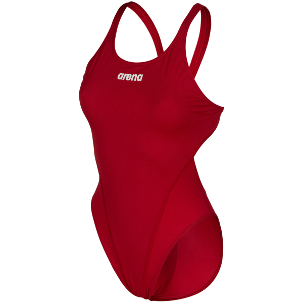 Arena W Team Swimsuit Swim Tech Solid D 30 red/white Damen