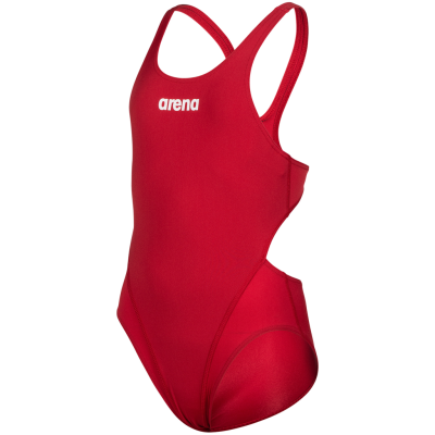 Arena G Team Swimsuit Swim Tech Solid 128 red/white M&auml;dchen Produktbild 1