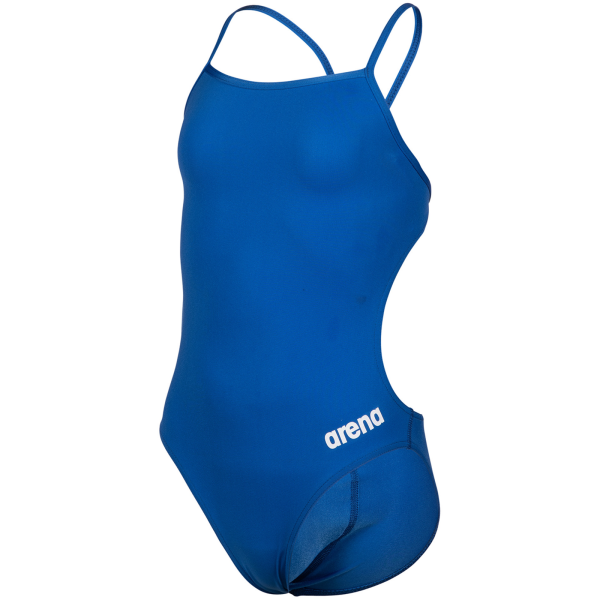 Arena G Team Swimsuit Challenge Solid 116 royal/white M&auml;dchen