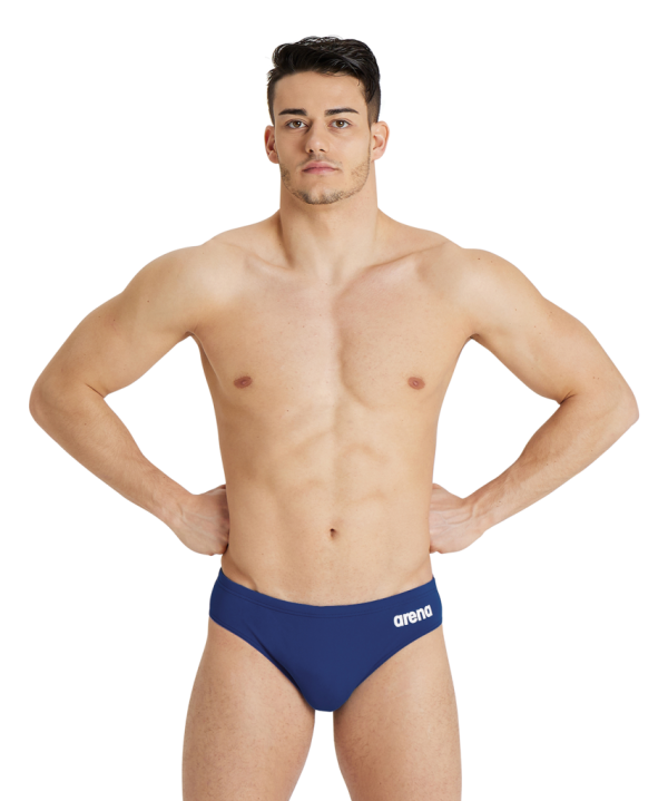 Arena M Team Swim Briefs Solid D 2 navy/white Herren