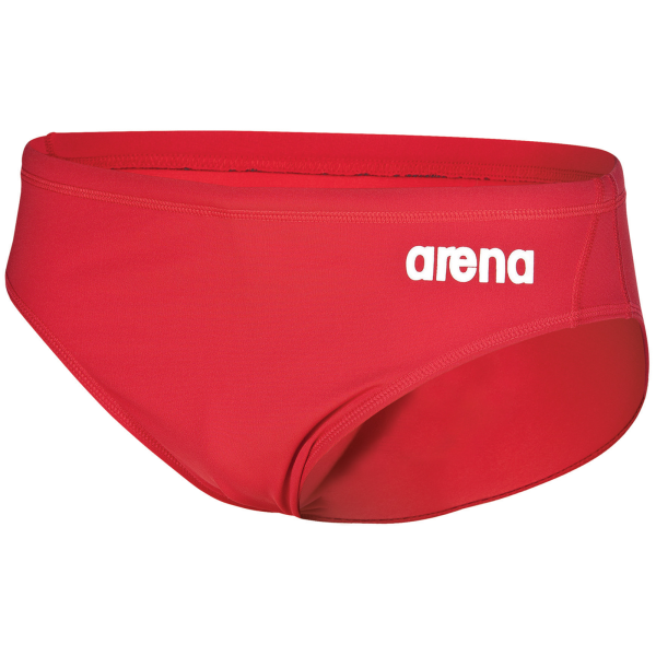 Arena M Team Swim Briefs Solid D 2 red/white Herren