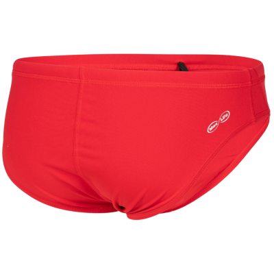 Arena B Team Swim Briefs Solid 164 red/white Jungen Produktbild 2