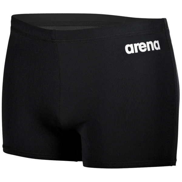 Arena M Team Swim Short Solid D 8 black/white Herren