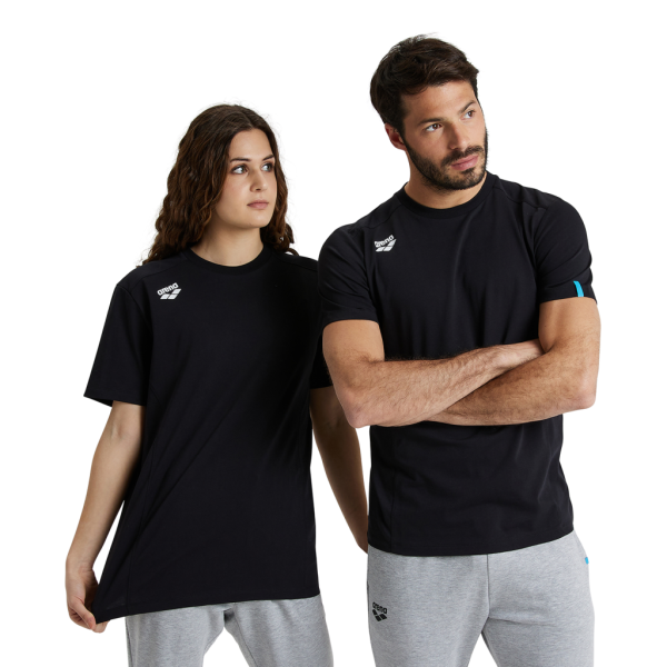 Arena Team T-Shirt Panel M black Unisex