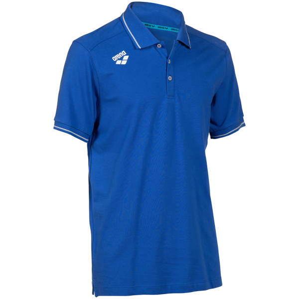 Arena Team Poloshirt Solid Cotton XL royal Unisex