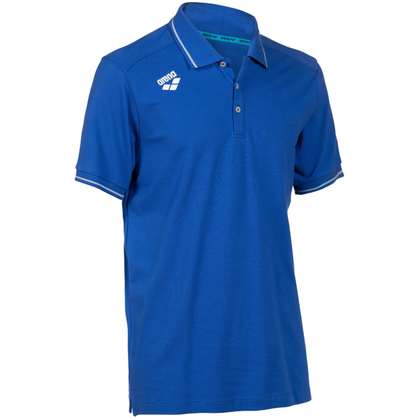 Arena Team Poloshirt Solid Cotton XXL royal Unisex