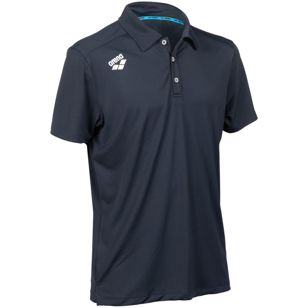 Arena Team Poloshirt Solid S navy Unisex