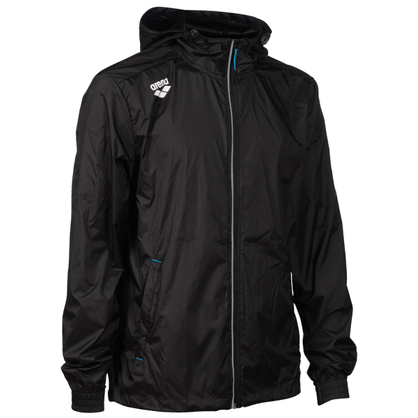 Arena Team Windbreaker Solid S black Unisex