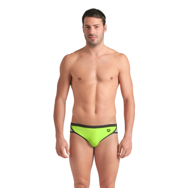 Arena M Arena Icons Swim Briefs Solid D 3 artic lime/dark sage Herren