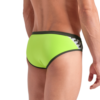 Arena M Arena Icons Swim Briefs Solid D 7 artic lime/dark sage Herren Produktbild 2