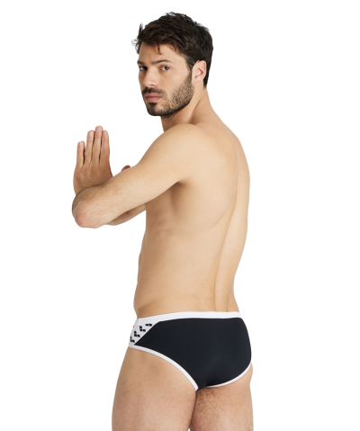Arena M Arena Icons Swim Briefs Solid D 8 black/white Herren Produktbild 3