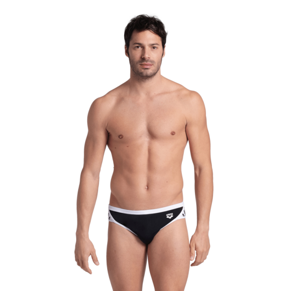 Arena M Arena Icons Swim Briefs Solid D 7 black/white Herren