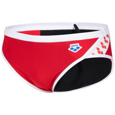 Arena M Arena Icons Swim Briefs Solid D 8 red/white Herren Produktbild 1