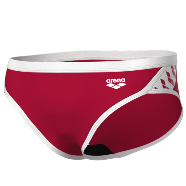 Arena M Arena Icons Swim Briefs Solid D 2 red/white Herren