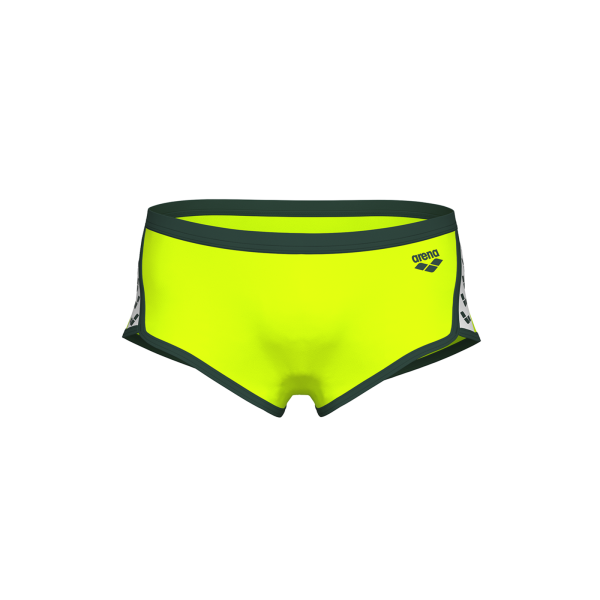 Arena M Arena Icons Swim Low Waist Short Solid D 7 artic lime/dark sage Herren