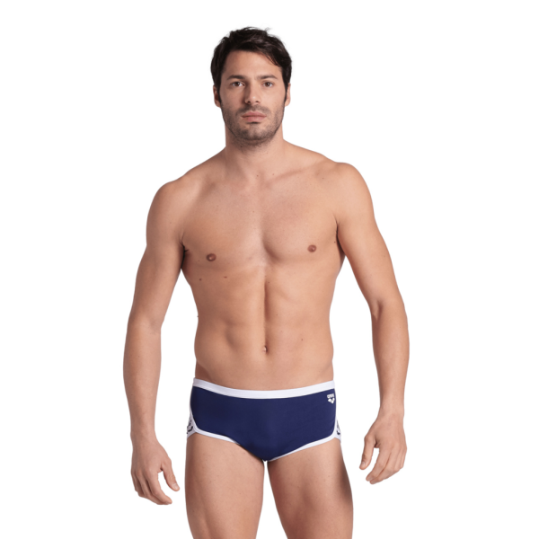 Arena M Arena Icons Swim Low Waist Short Solid D 2 navy/white Herren