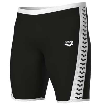 Arena M Arena Icons Swim Jammer Solid D 4 black/white Herren Produktbild 1