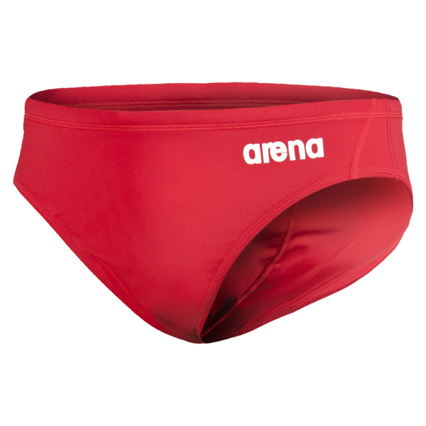 Arena M Team Swim Briefs Waterpolo Solid D 8 red/white Herren