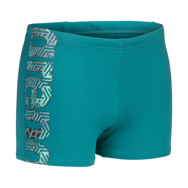 Arena M Arena Kikko Pro Swim Short Graphic D 7 green lake Herren