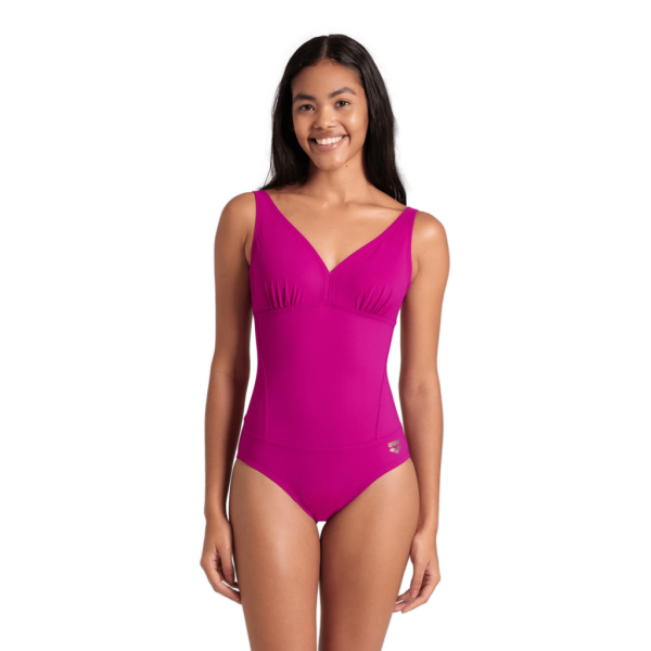 Arena W Bodylift Swimsuit Maura U Back D 44 grape violet Damen